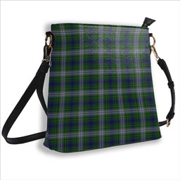 ScotsTee Shop Scottish Johnston Dress Dalgleish Tartan Bucket Bag Ladies Shoulder Bag Midi