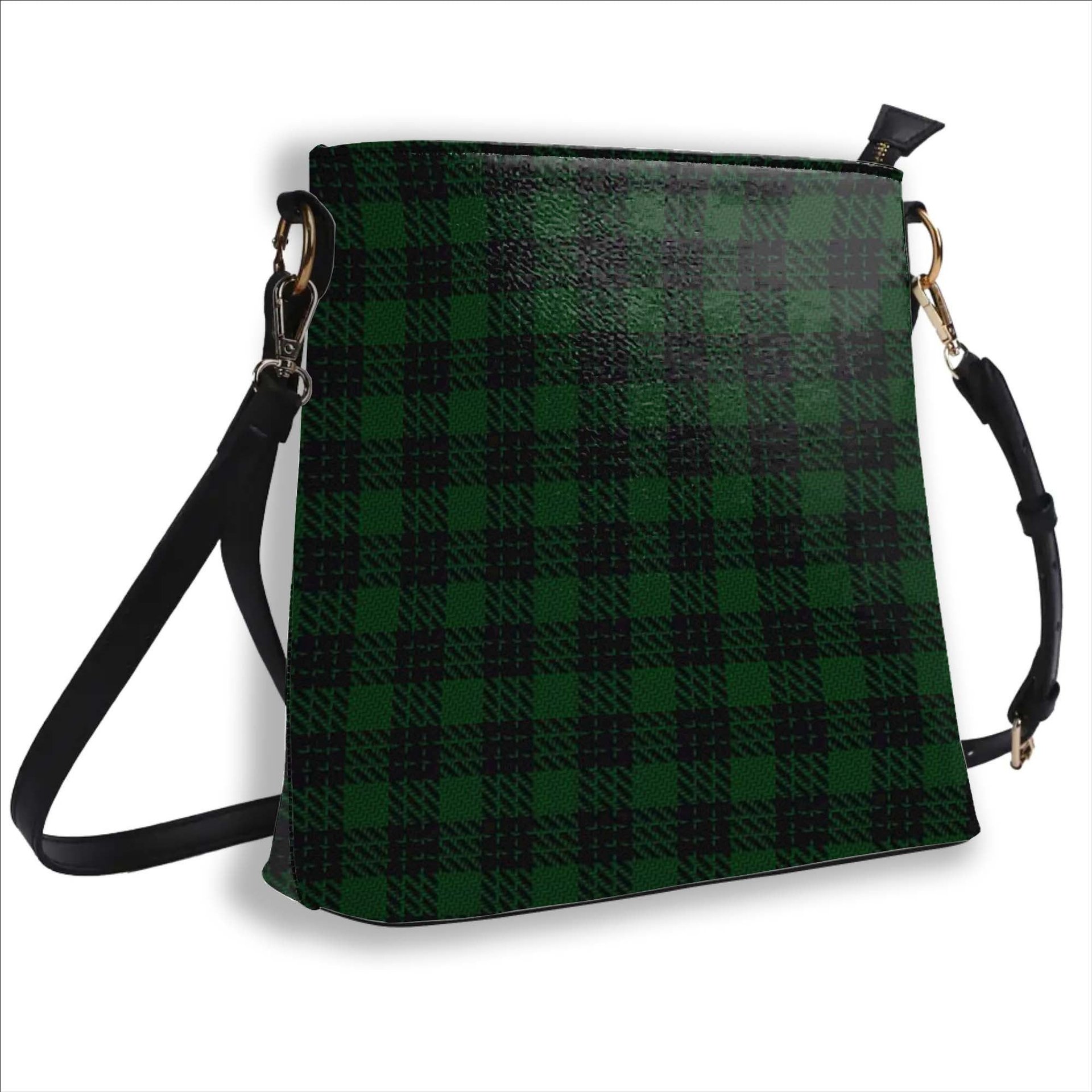 ScotsTee Shop Scottish Graham Tartan Bucket Bag Ladies Shoulder Bag Midi