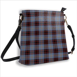ScotsTee Shop Scottish Rutherford Ancient Tartan Bucket Bag Ladies Shoulder Bag Midi