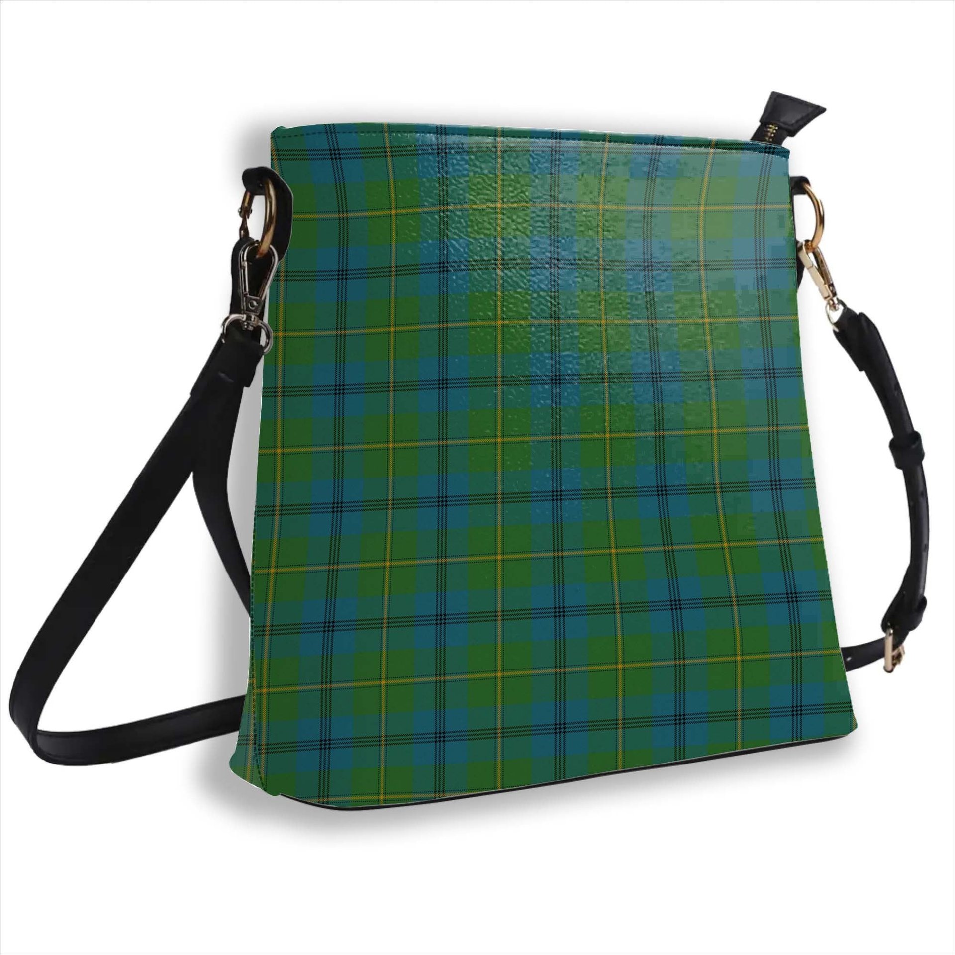 ScotsTee Shop Scottish Johnstone Ancient Tartan Bucket Bag Ladies Shoulder Bag Midi