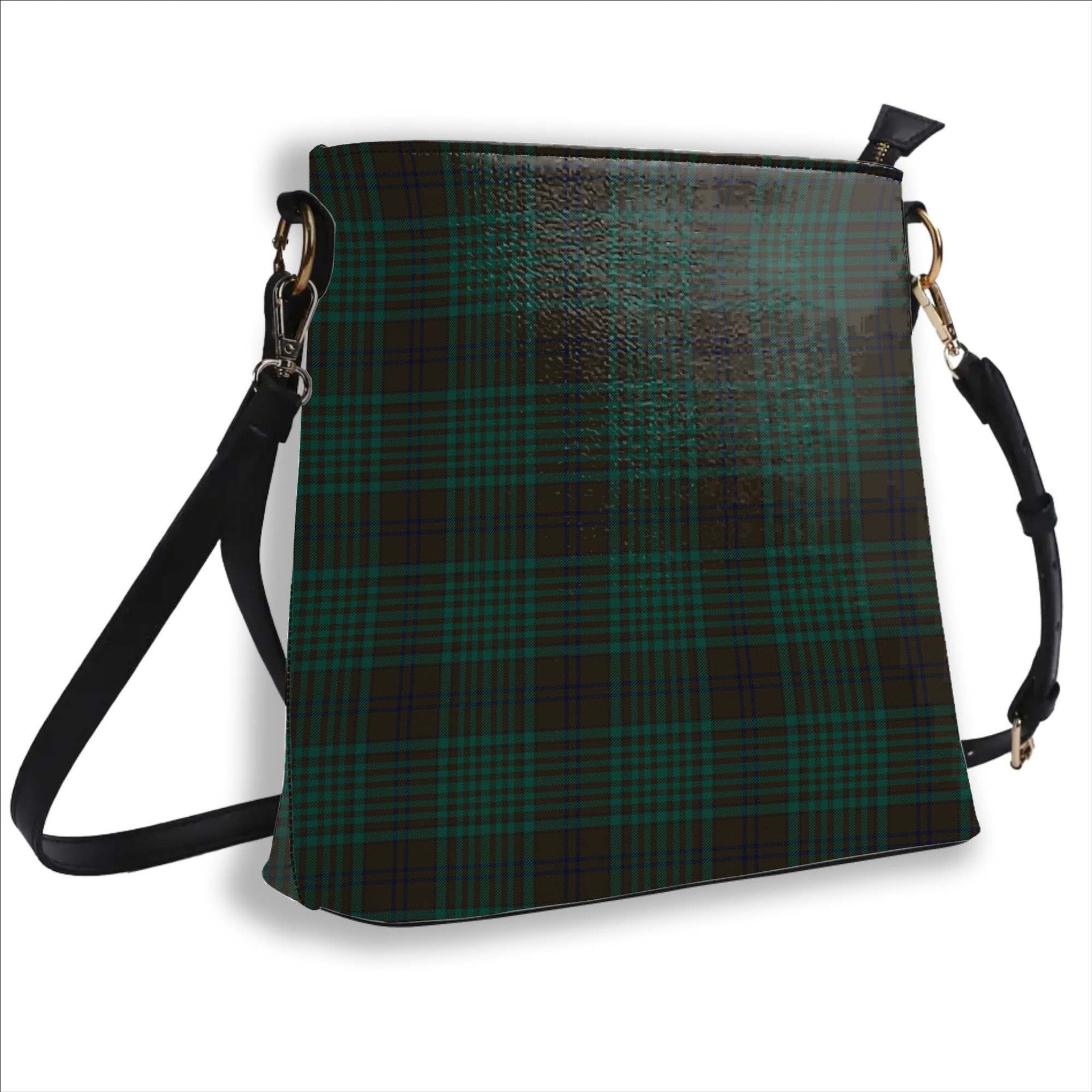 ScotsTee Shop Scottish McGillivray Hunting Modern Tartan Bucket Bag Ladies Shoulder Bag Midi