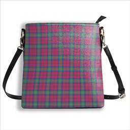 ScotsTee Shop Scottish Lindsay Ancient Tartan Bucket Bag Ladies Shoulder Bag Midi
