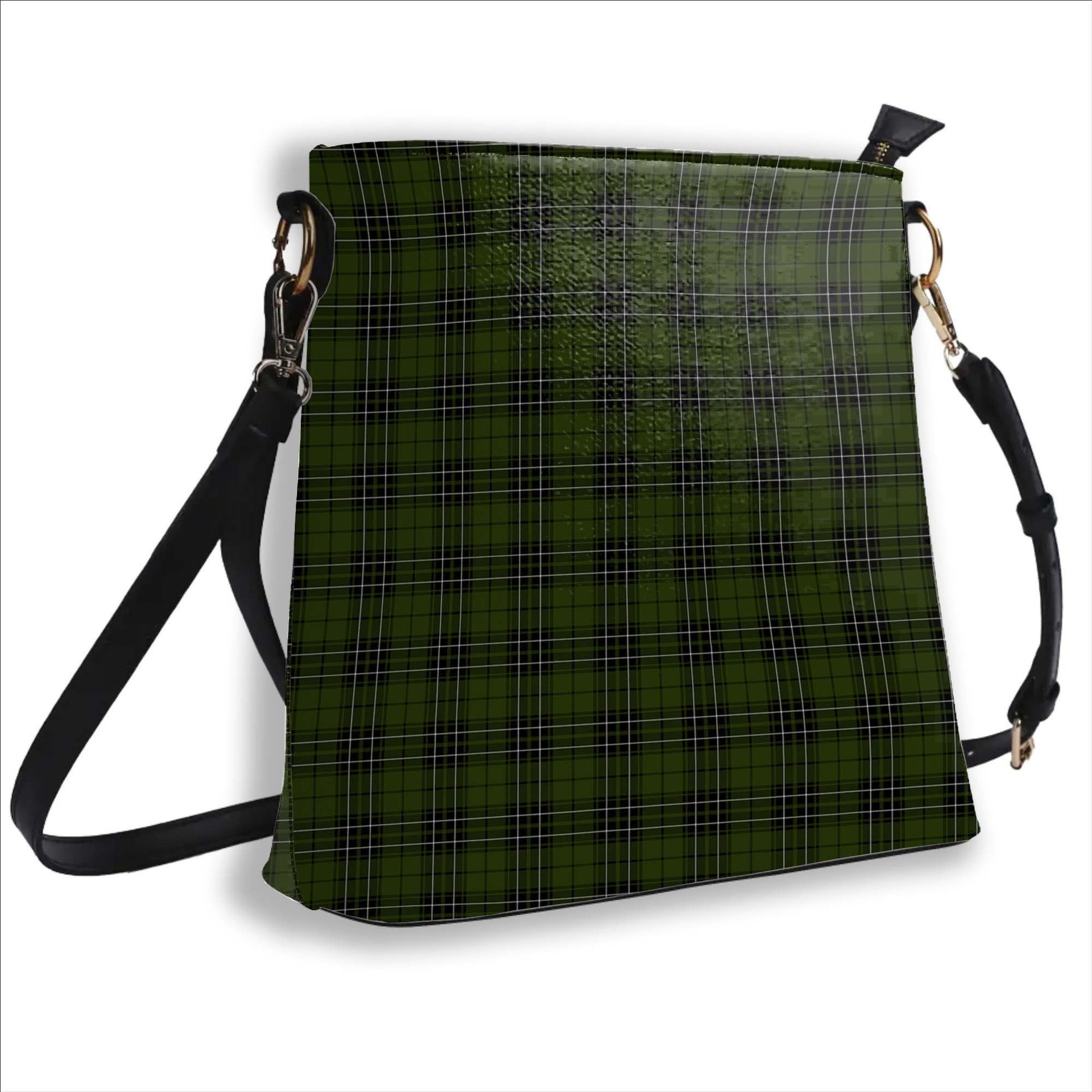 ScotsTee Shop Scottish McLean Hunting Tartan Bucket Bag Ladies Shoulder Bag Midi