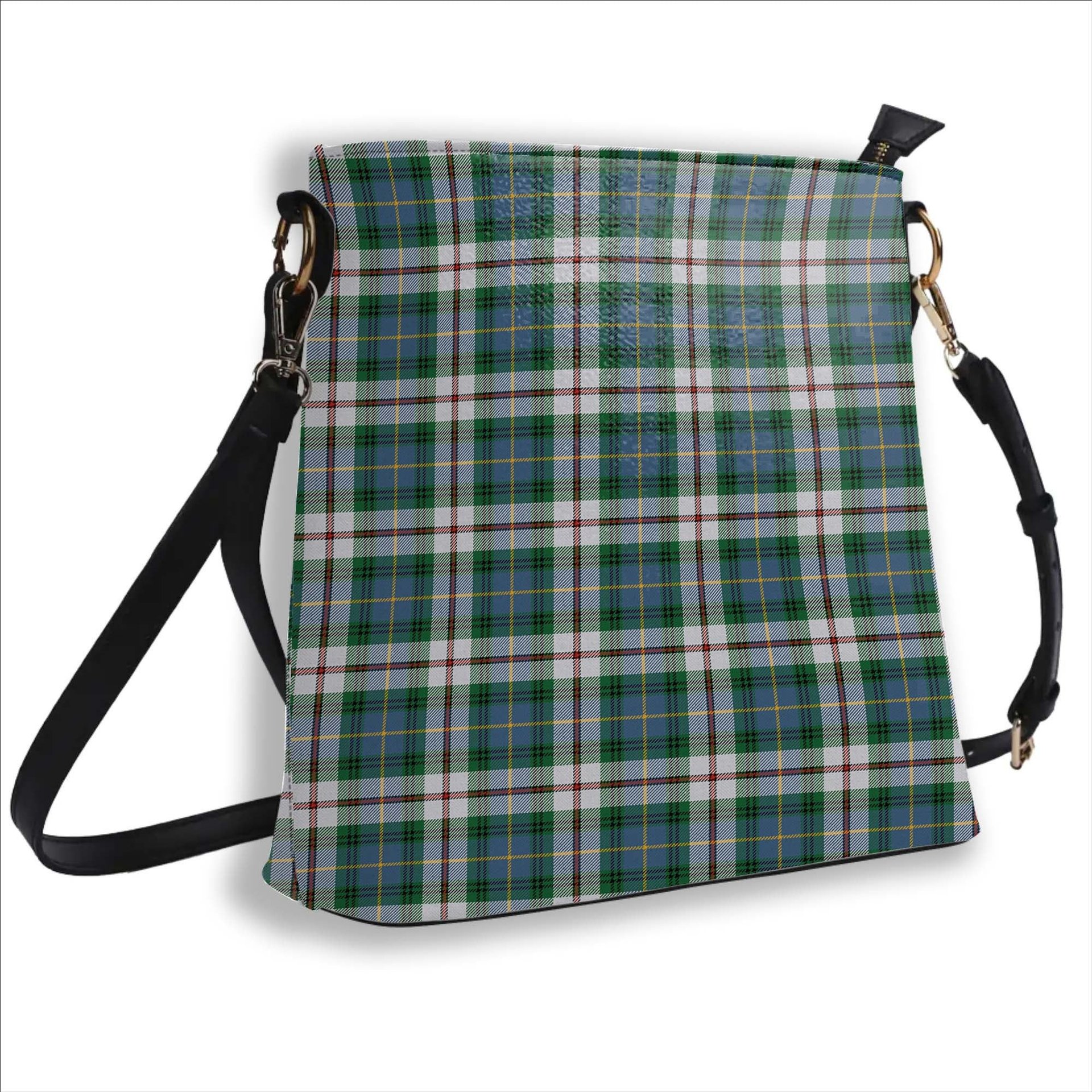 ScotsTee Shop Scottish McLeod Of Californian Ancient Tartan Bucket Bag Ladies Shoulder Bag Midi