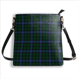 ScotsTee Shop Scottish MacIntyre Tartan Bucket Bag Ladies Shoulder Bag Midi