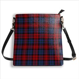 ScotsTee Shop Scottish MacLachlan Modern Tartan Bucket Bag Ladies Shoulder Bag Midi