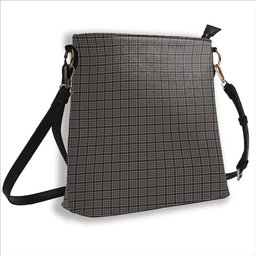 ScotsTee Shop Scottish Thomson Dress Grey Tartan Bucket Bag Ladies Shoulder Bag Midi