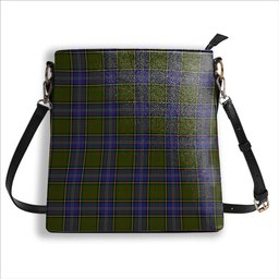 ScotsTee Shop Scottish MacMillan Hunting 2 Tartan Bucket Bag Ladies Shoulder Bag Midi