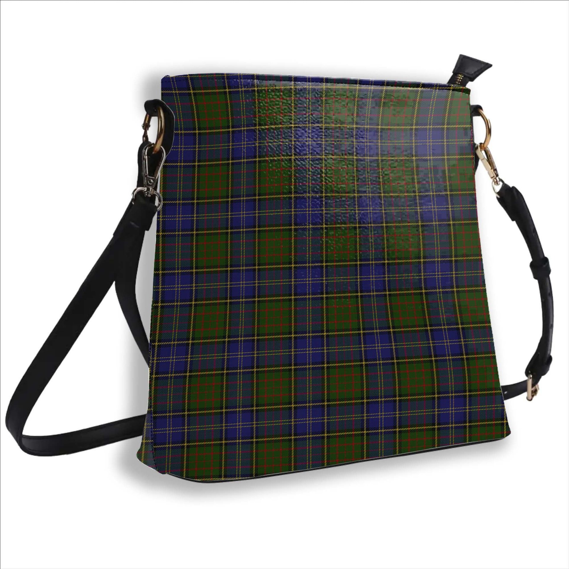ScotsTee Shop Scottish MacMillan Hunting 2 Tartan Bucket Bag Ladies Shoulder Bag Midi