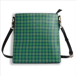 ScotsTee Shop Scottish Kennedy Ancient Tartan Bucket Bag Ladies Shoulder Bag Midi