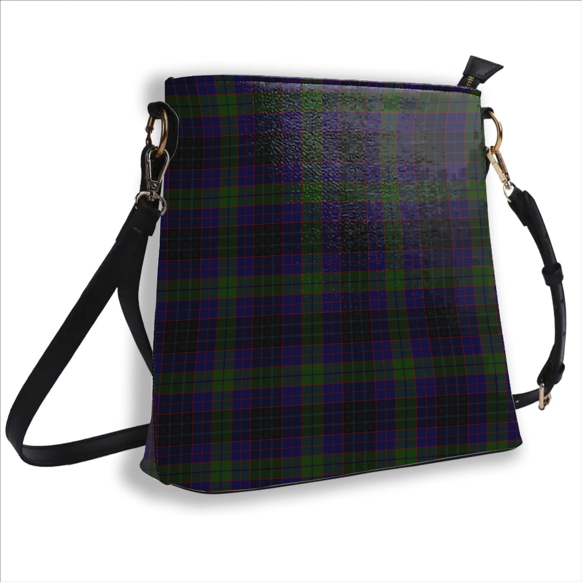 ScotsTee Shop Scottish Lumsden Hunting Tartan Bucket Bag Ladies Shoulder Bag Midi