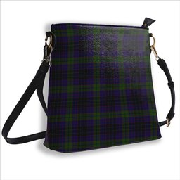 ScotsTee Shop Scottish Lumsden Hunting Tartan Bucket Bag Ladies Shoulder Bag Midi