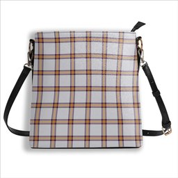ScotsTee Shop Scottish Young Christina Modern Tartan Bucket Bag Ladies Shoulder Bag Midi