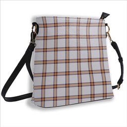 ScotsTee Shop Scottish Young Christina Modern Tartan Bucket Bag Ladies Shoulder Bag Midi