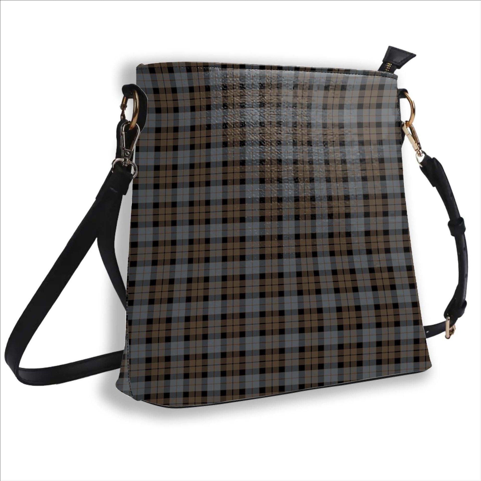 ScotsTee Shop Scottish MacKay Weathered Tartan Bucket Bag Ladies Shoulder Bag Midi