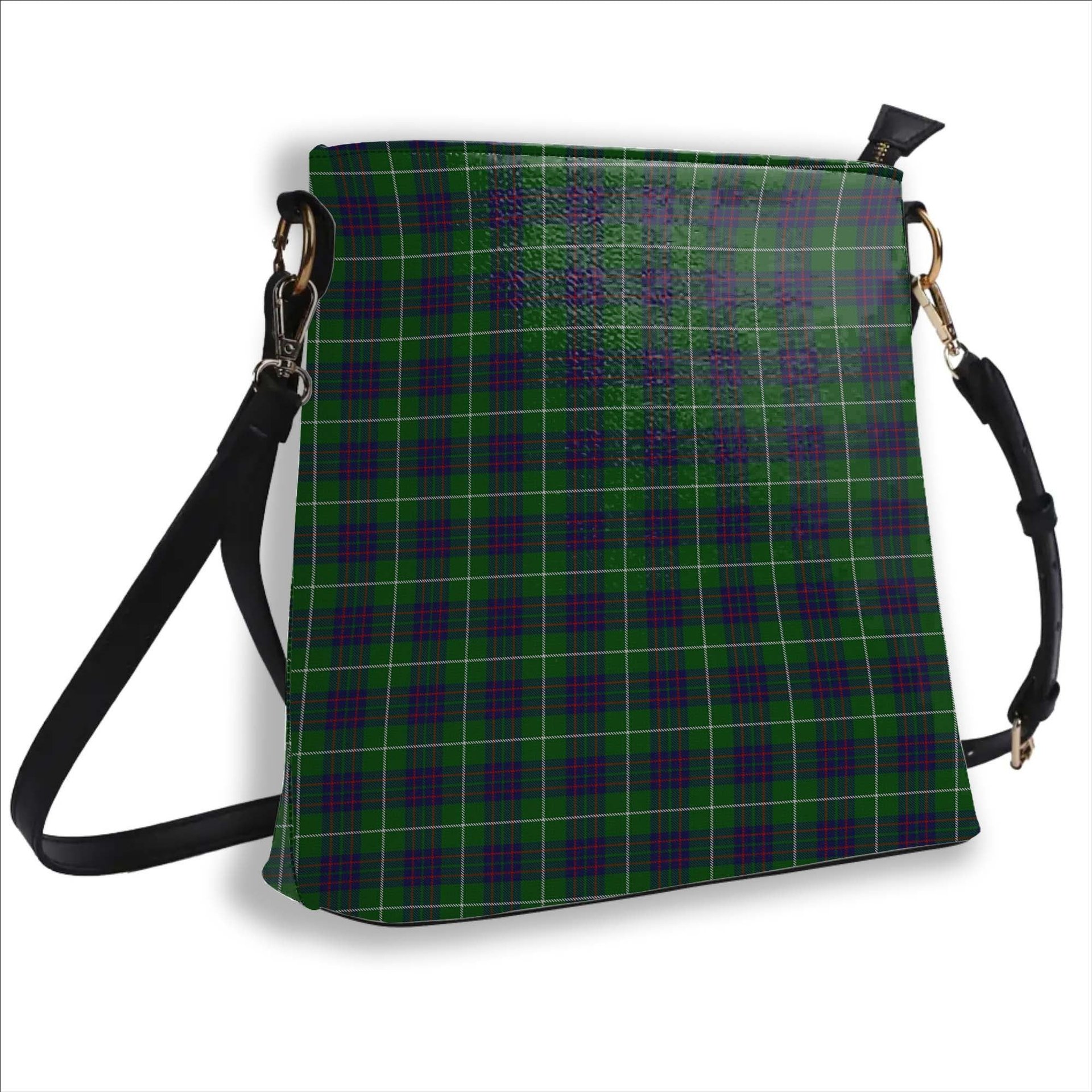 ScotsTee Shop Scottish MacIntyre Hunting Tartan Bucket Bag Ladies Shoulder Bag Midi