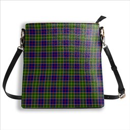 ScotsTee Shop Scottish Whitefoord Tartan Bucket Bag Ladies Shoulder Bag Midi