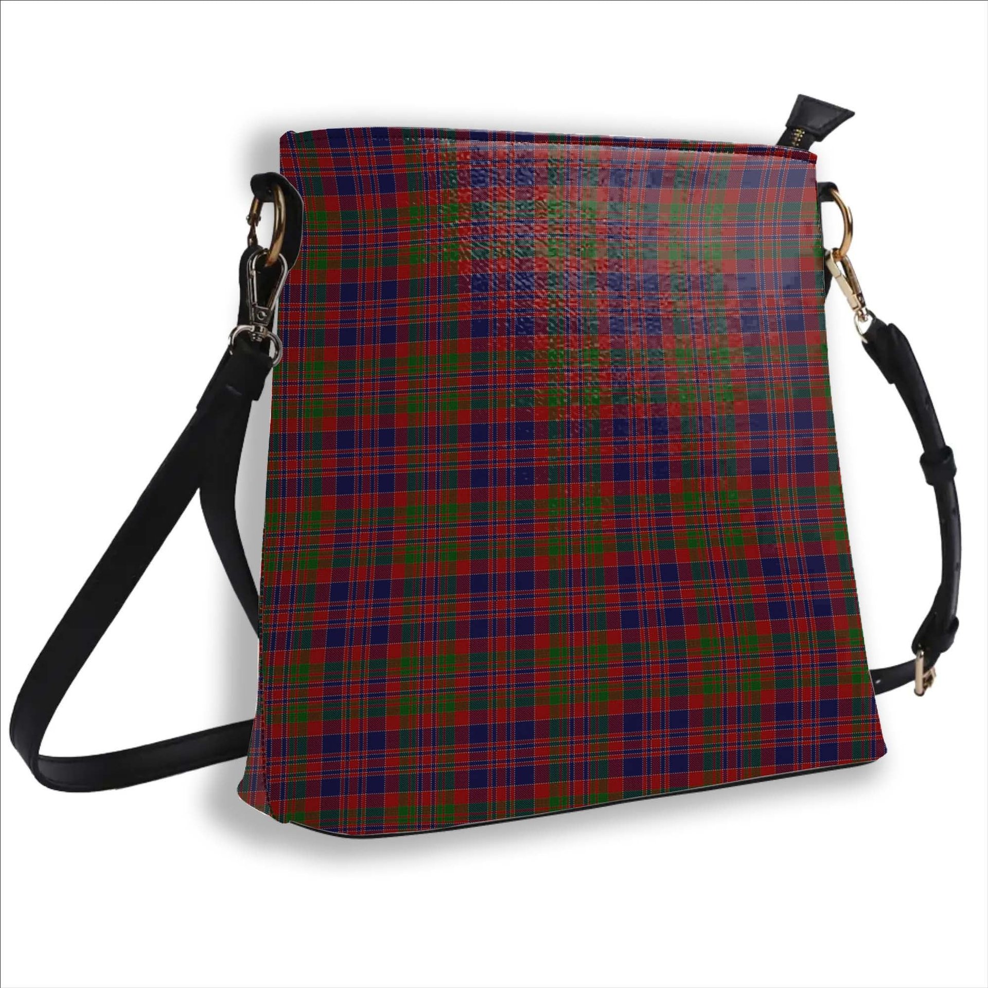 ScotsTee Shop Scottish McDonald of Boisdale Tartan Bucket Bag Ladies Shoulder Bag Midi