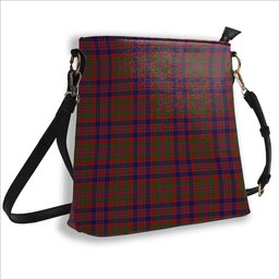 ScotsTee Shop Scottish McDonald of Boisdale Tartan Bucket Bag Ladies Shoulder Bag Midi