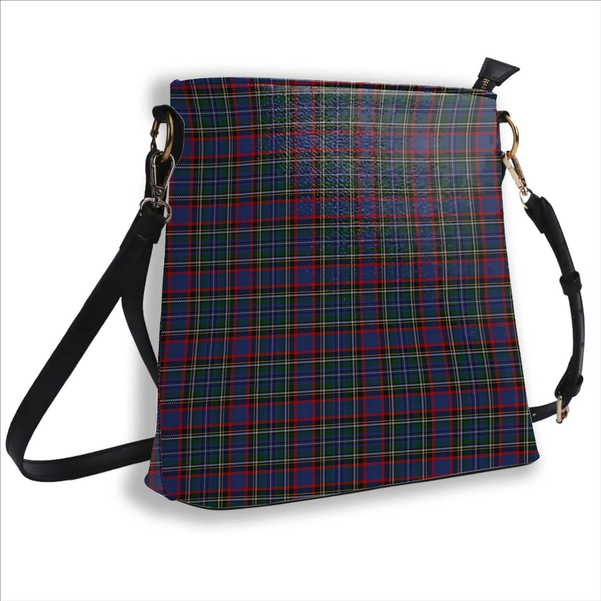ScotsTee Shop Scottish MacBeth or MacLulich Tartan Bucket Bag Ladies Shoulder Bag Midi