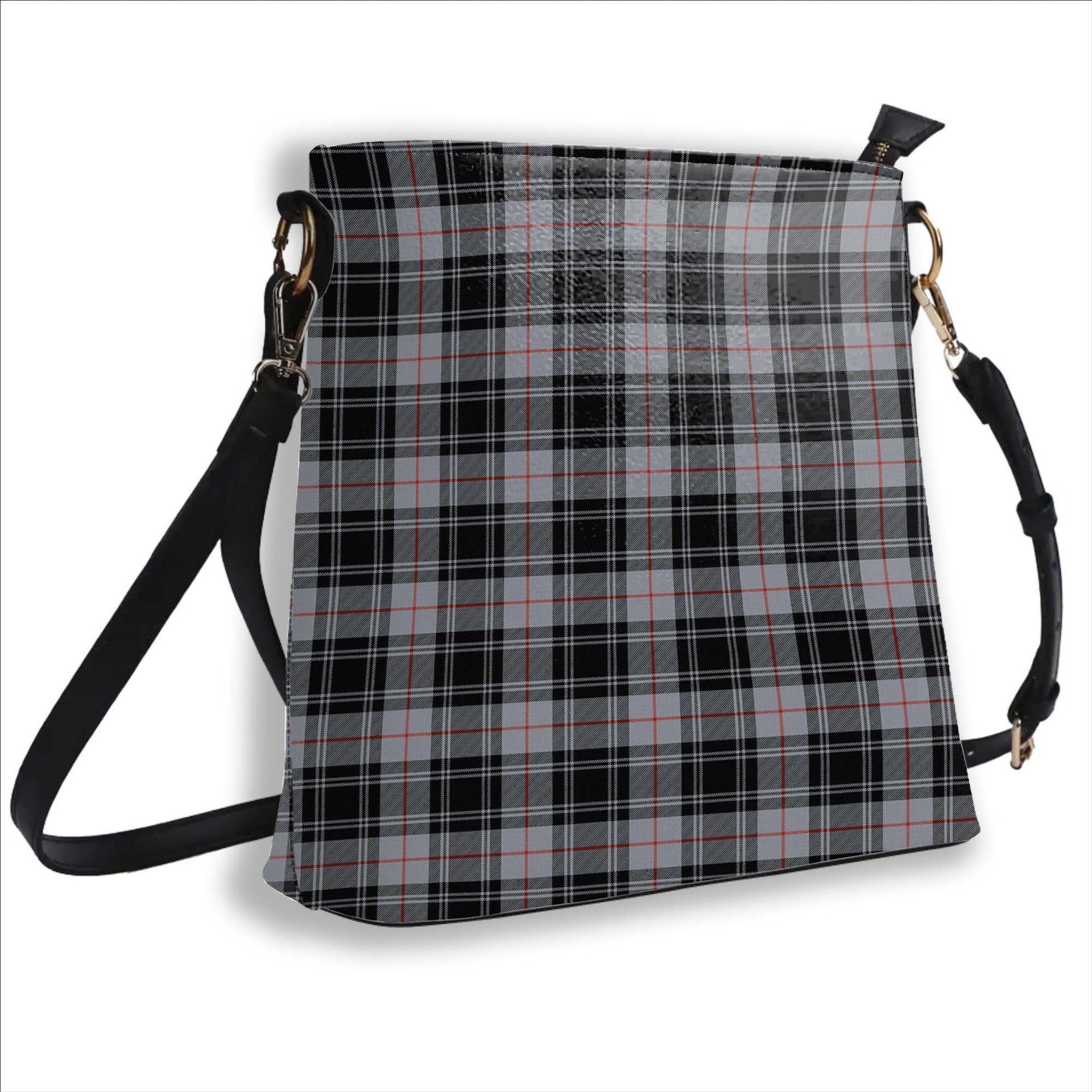 ScotsTee Shop Scottish Moffat Ancient Tartan Bucket Bag Ladies Shoulder Bag Midi