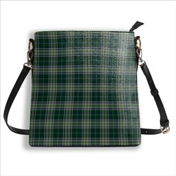 ScotsTee Shop Scottish Manx Ellan Vannin Tartan Bucket Bag Ladies Shoulder Bag Midi