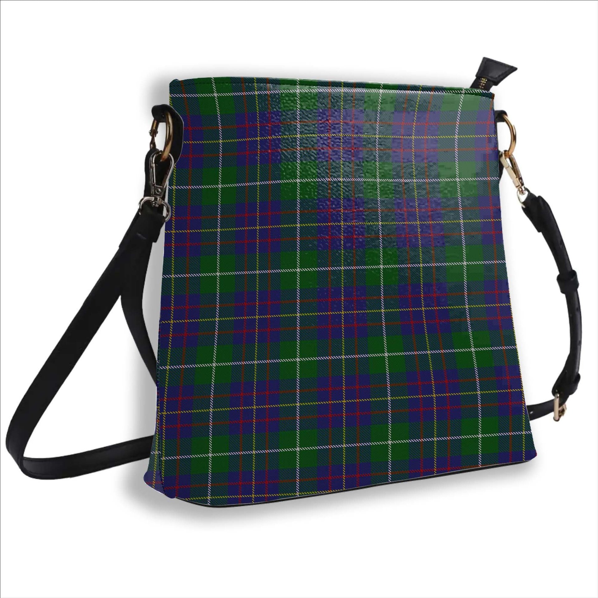 ScotsTee Shop Scottish MacIntyre Inglis Tartan Bucket Bag Ladies Shoulder Bag Midi