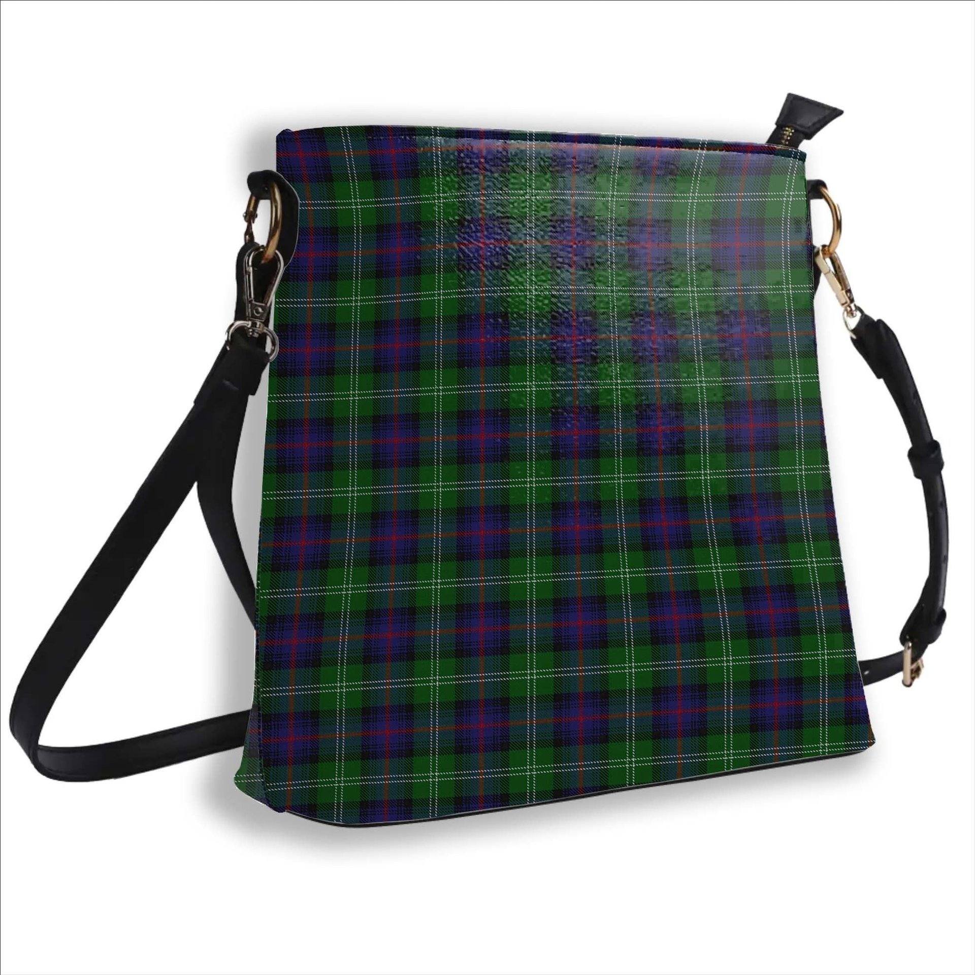 ScotsTee Shop Scottish Sutherland Tartan Bucket Bag Ladies Shoulder Bag Midi