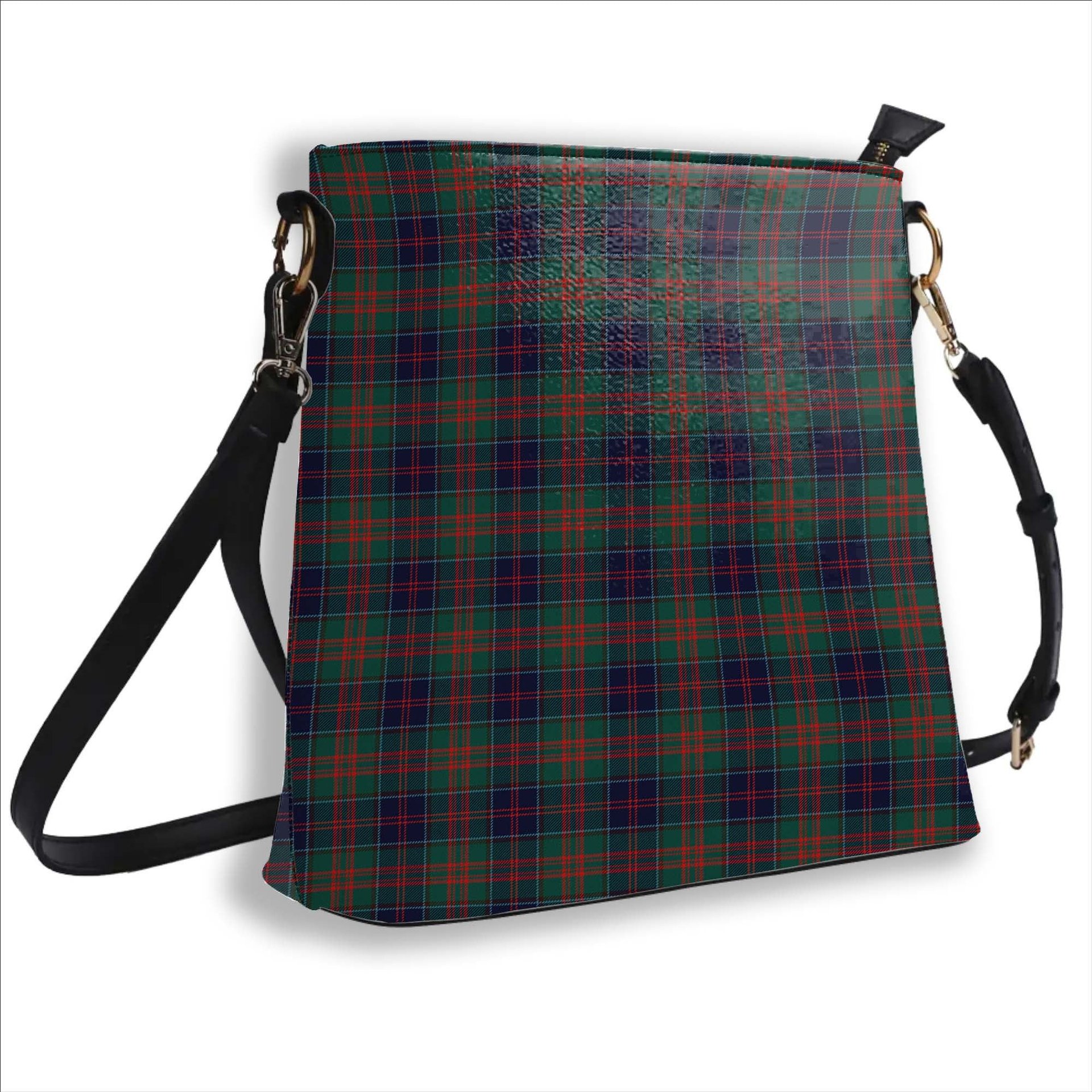 ScotsTee Shop Scottish Stewart of Appin Hunting Modern Clan Tartan Bucket Bag Ladies Shoulder Bag Midi
