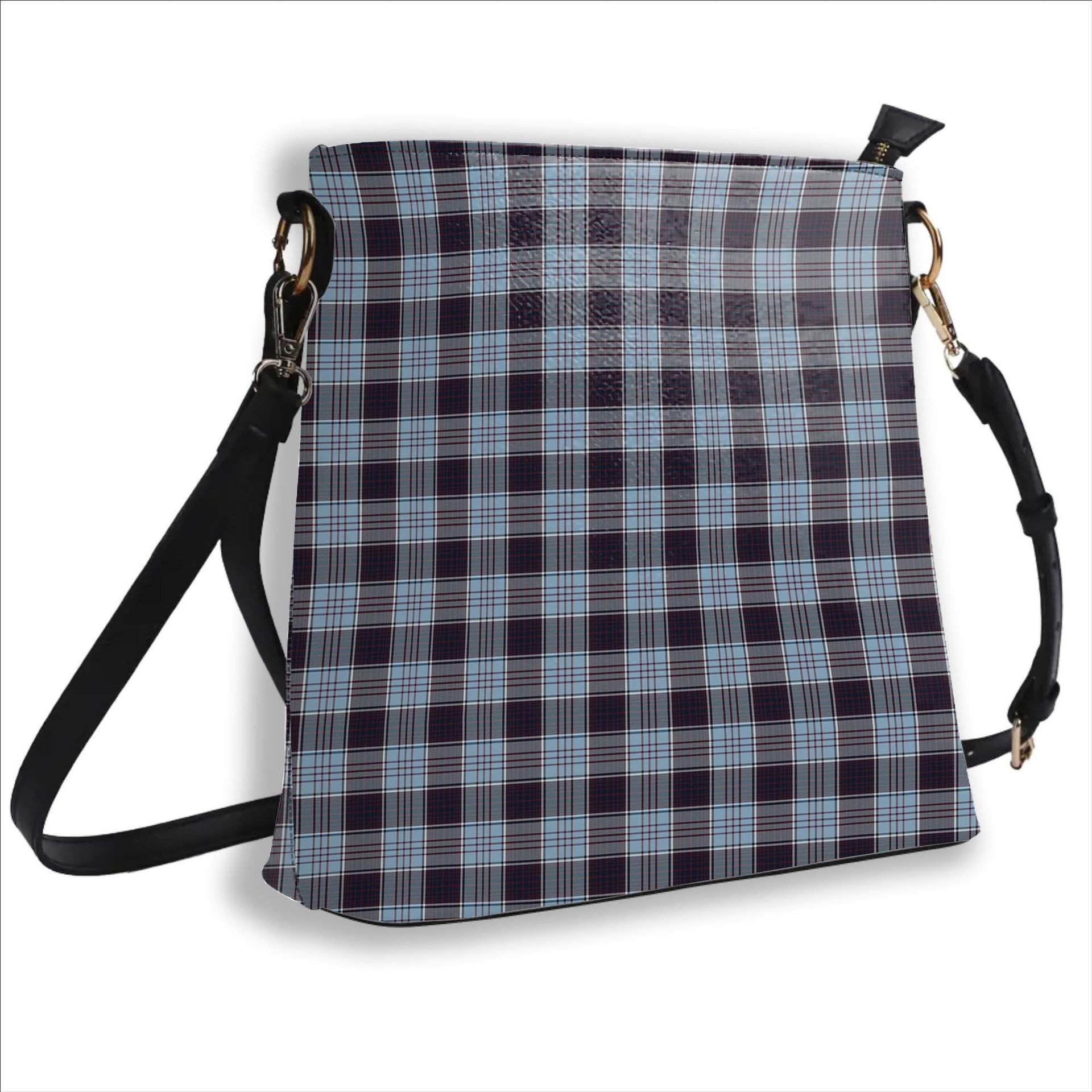 ScotsTee Shop Scottish Royal Canadian Air Force Tartan Bucket Bag Ladies Shoulder Bag Midi