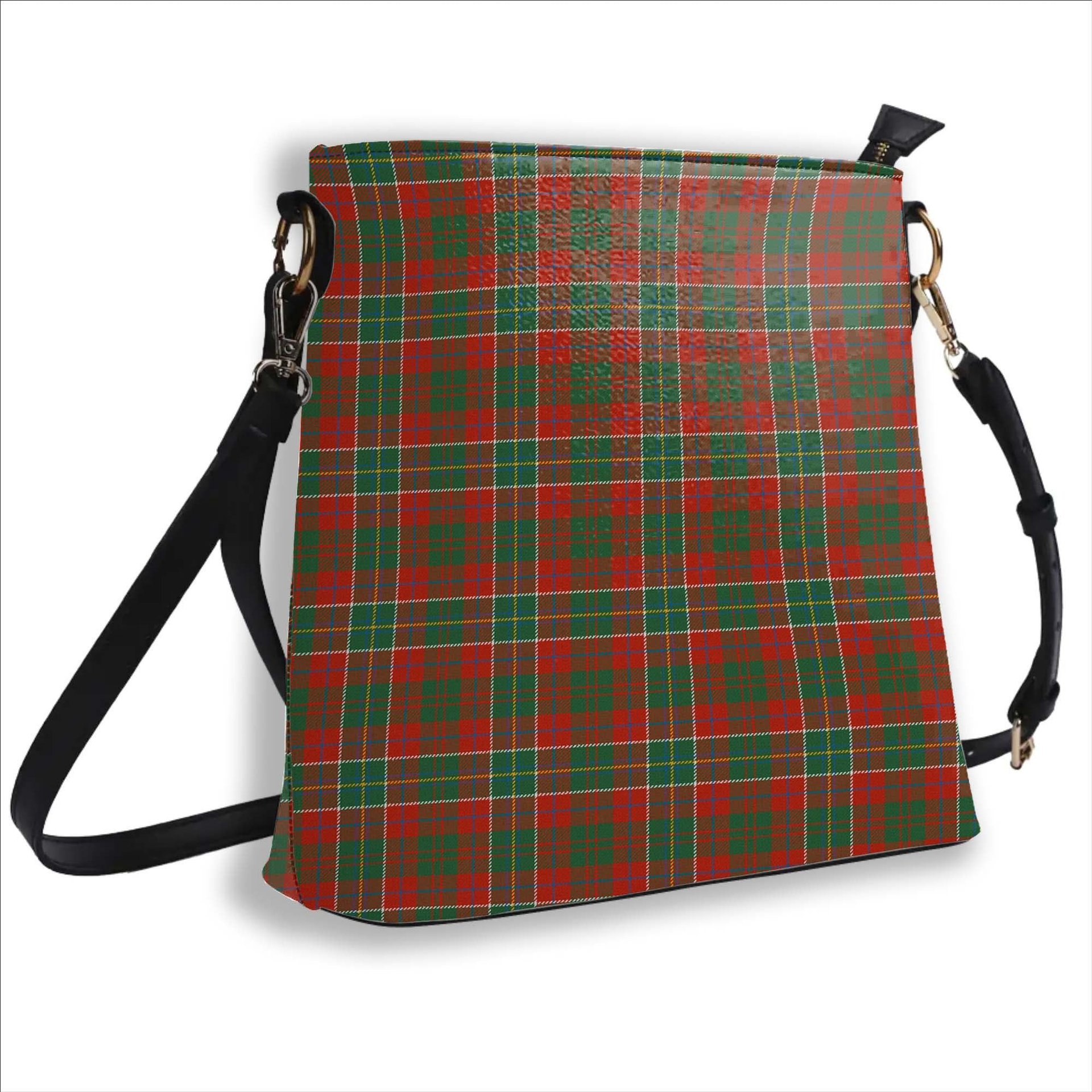 ScotsTee Shop Scottish Russell USA Ancient Tartan Bucket Bag Ladies Shoulder Bag Midi