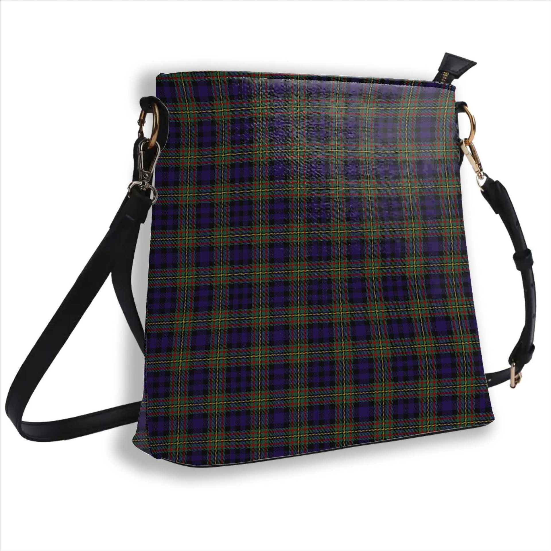 ScotsTee Shop Scottish MacLellan Tartan Bucket Bag Ladies Shoulder Bag Midi