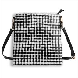 ScotsTee Shop Scottish Shepherd Tartan Bucket Bag Ladies Shoulder Bag Midi