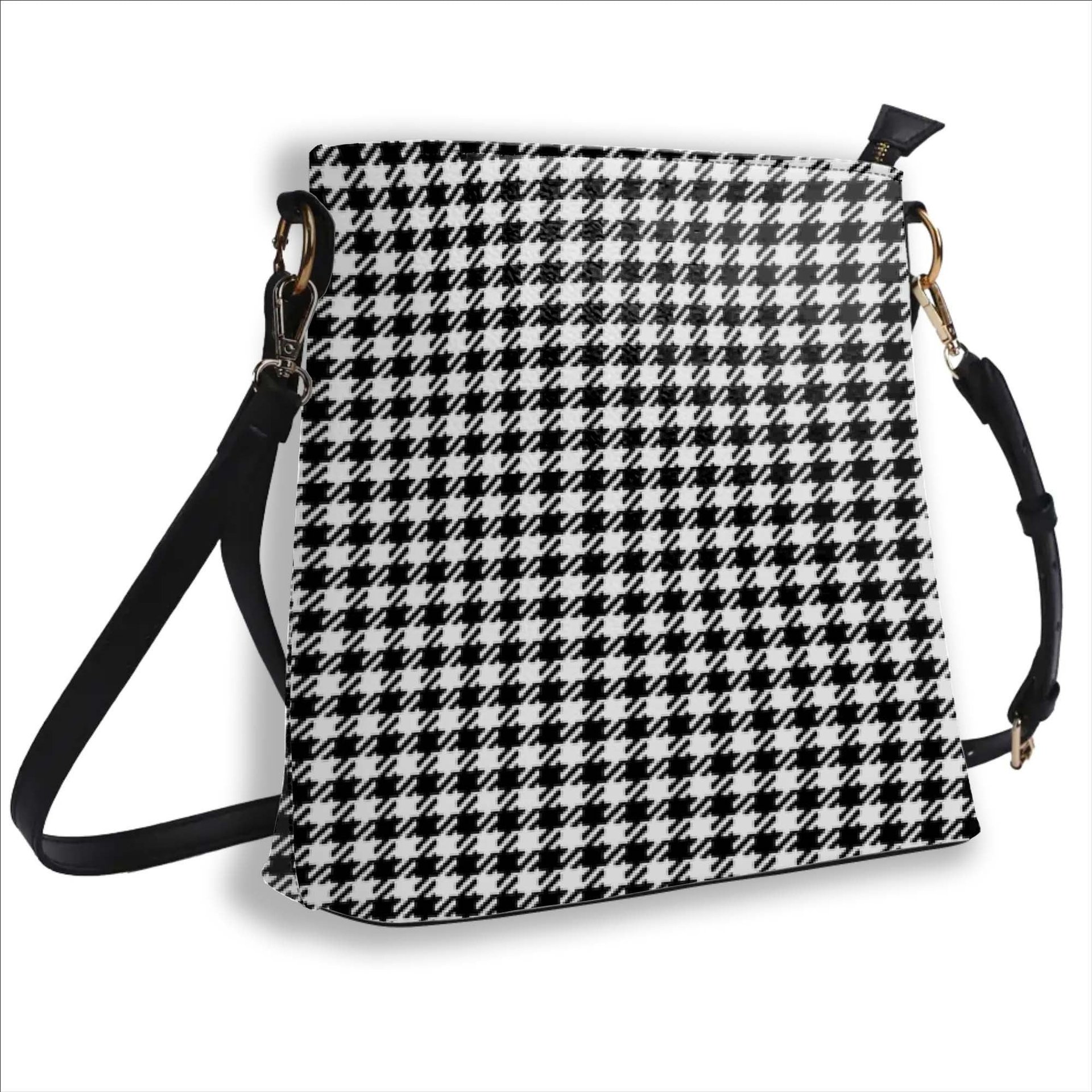 ScotsTee Shop Scottish Shepherd Tartan Bucket Bag Ladies Shoulder Bag Midi