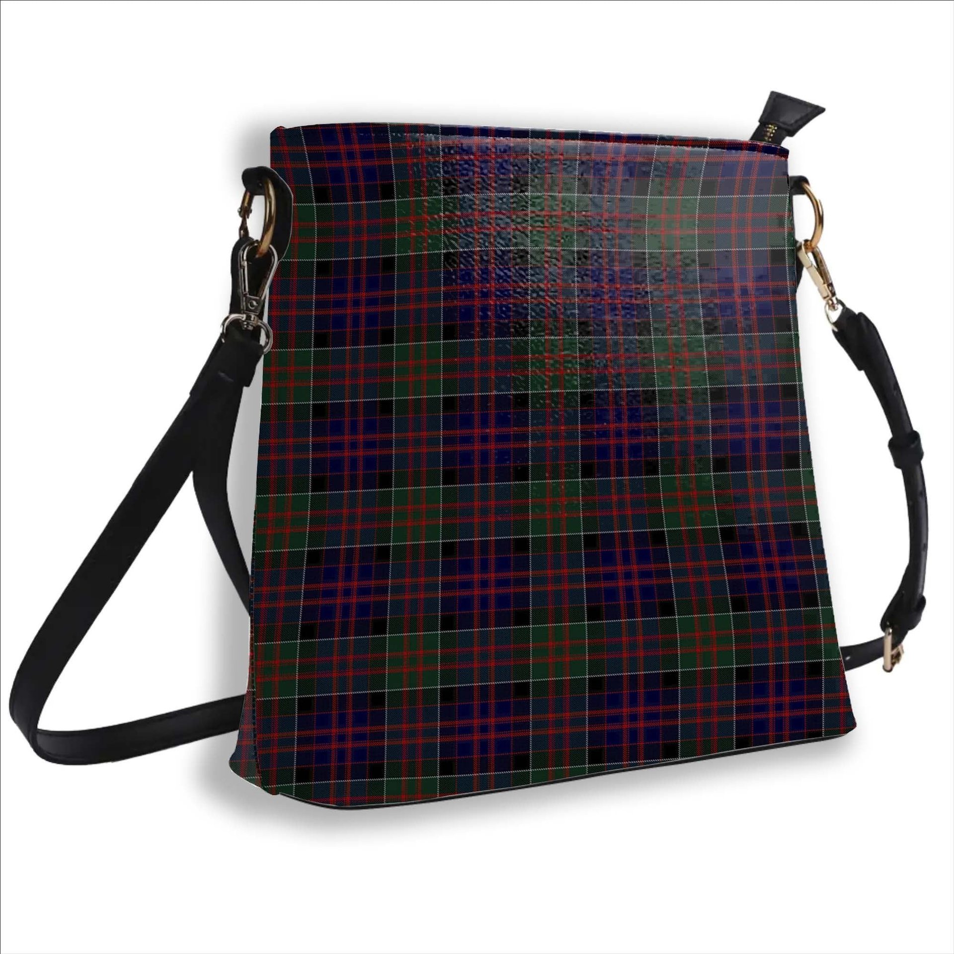 ScotsTee Shop Scottish McDonald of Clan Ranald Tartan Bucket Bag Ladies Shoulder Bag Midi