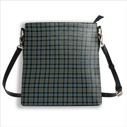 ScotsTee Shop Scottish Ogilvie (Ogilvy) Hunting Tartan Bucket Bag Ladies Shoulder Bag Midi