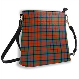 ScotsTee Shop Scottish MacNaughton Ancient Tartan Bucket Bag Ladies Shoulder Bag Midi