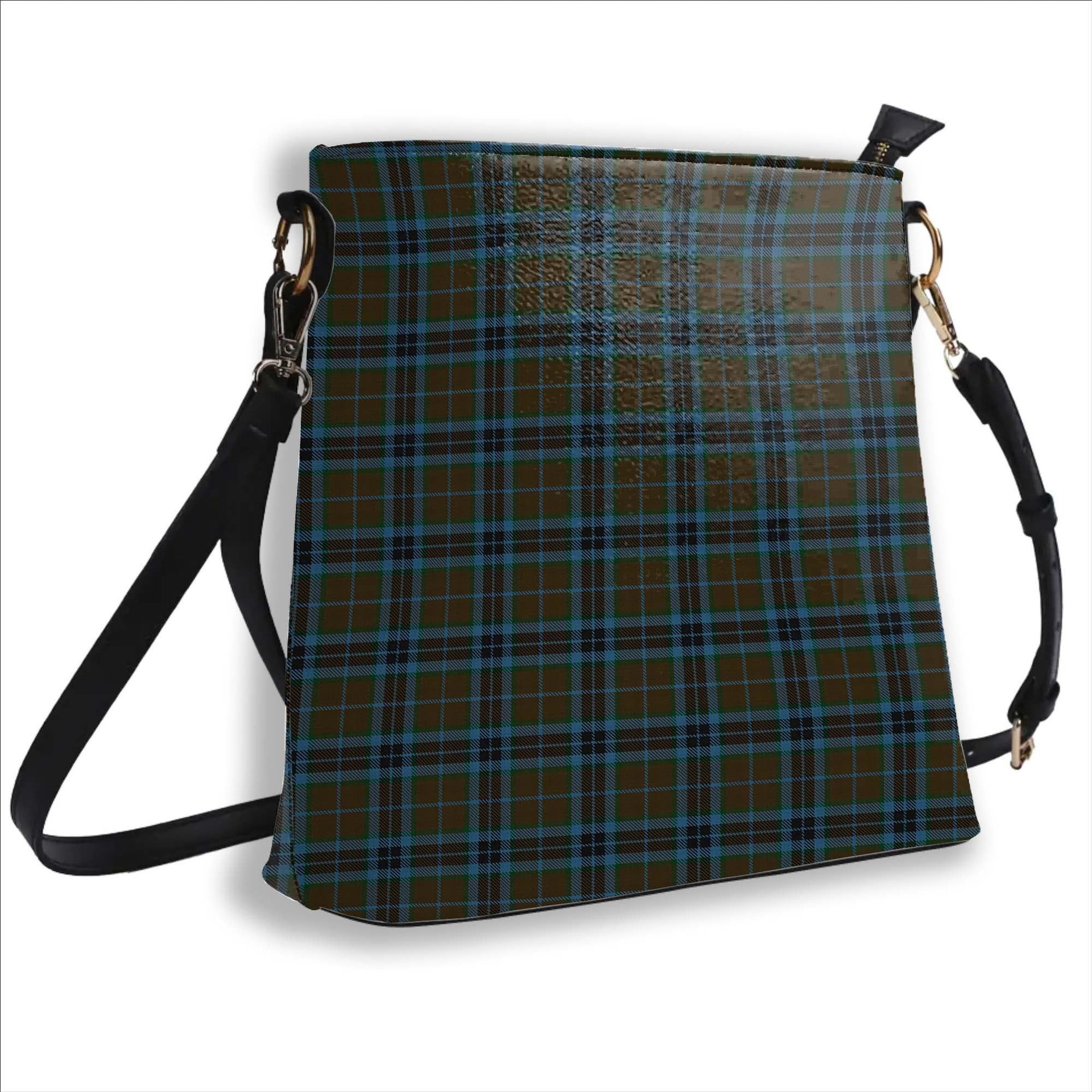 ScotsTee Shop Scottish Thompson Hunting Tartan Bucket Bag Ladies Shoulder Bag Midi