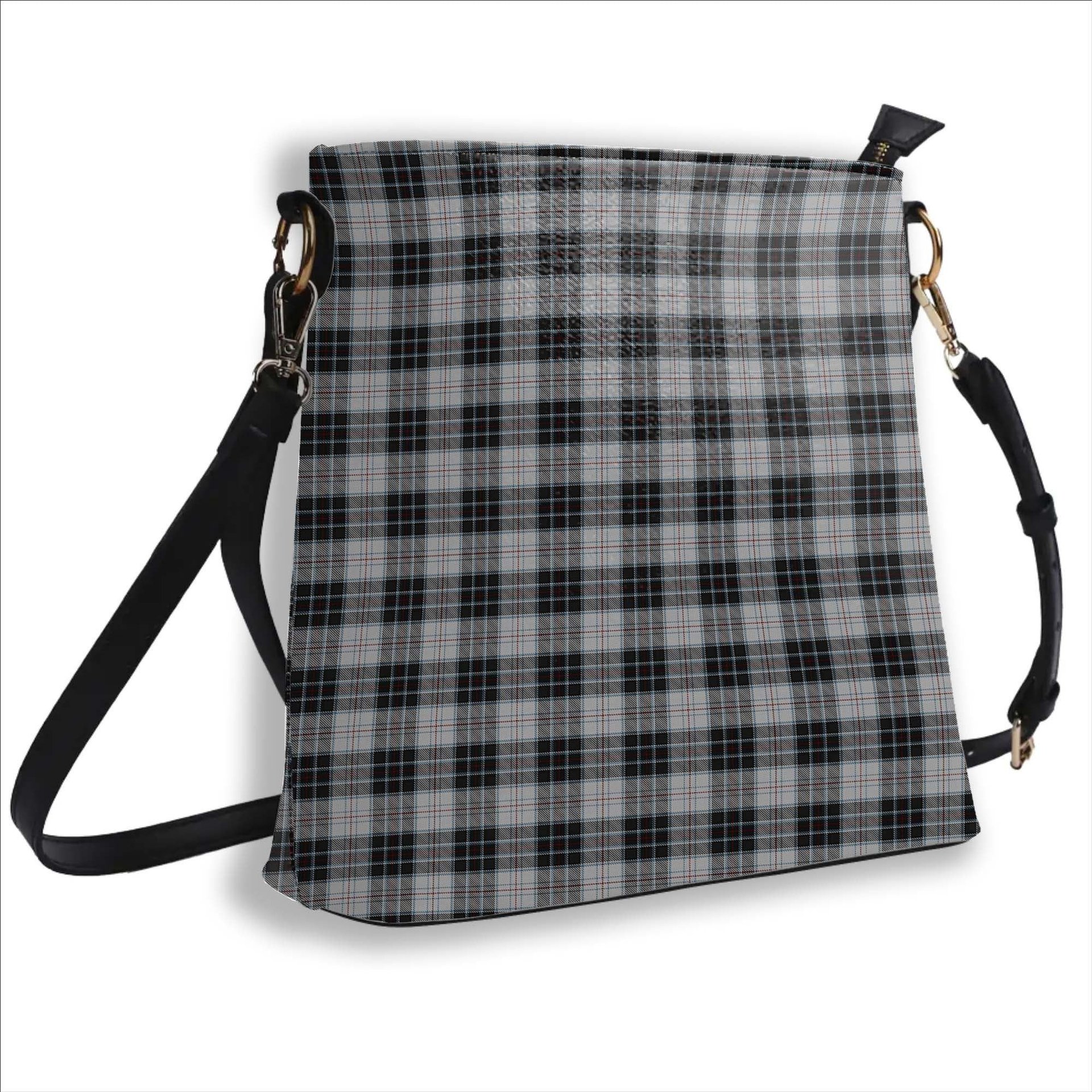 ScotsTee Shop Scottish McRae Dress Tartan Bucket Bag Ladies Shoulder Bag Midi