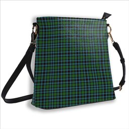 ScotsTee Shop Scottish Hunter of Peebleshire Ancient Tartan Bucket Bag Ladies Shoulder Bag Midi