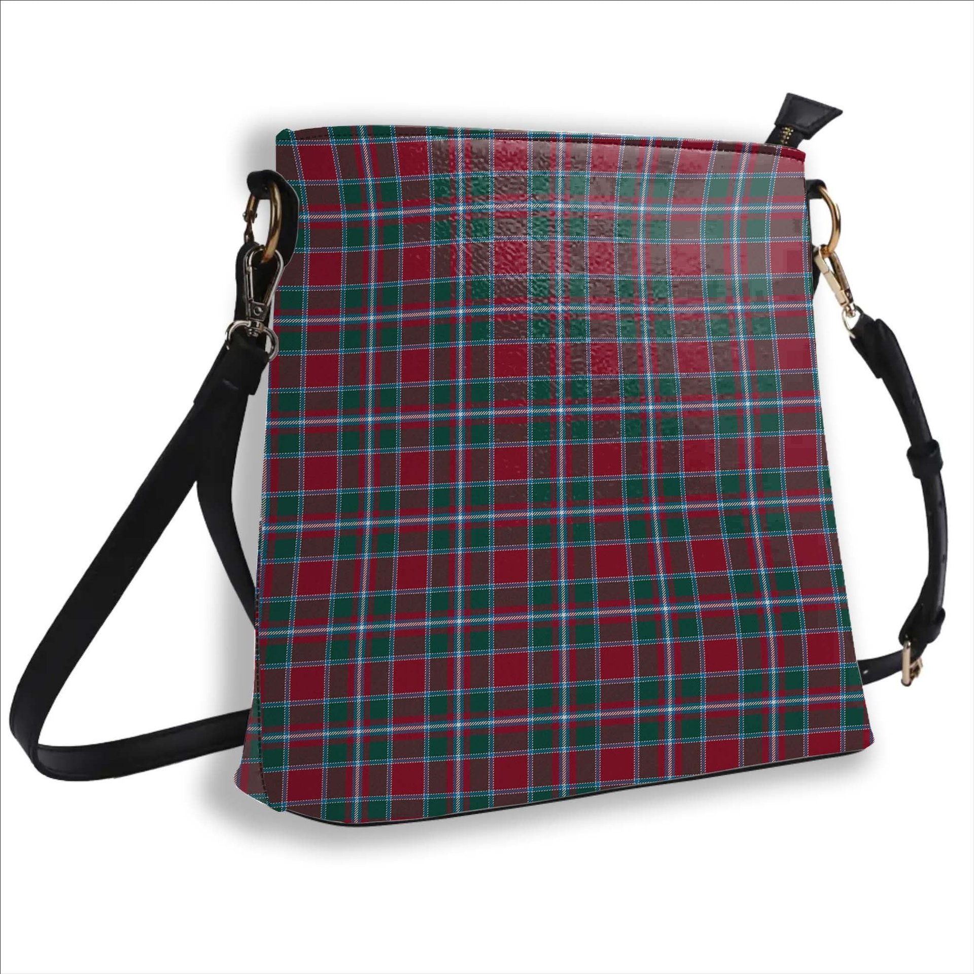 ScotsTee Shop Scottish Spence Modern Clan Tartan Bucket Bag Ladies Shoulder Bag Midi