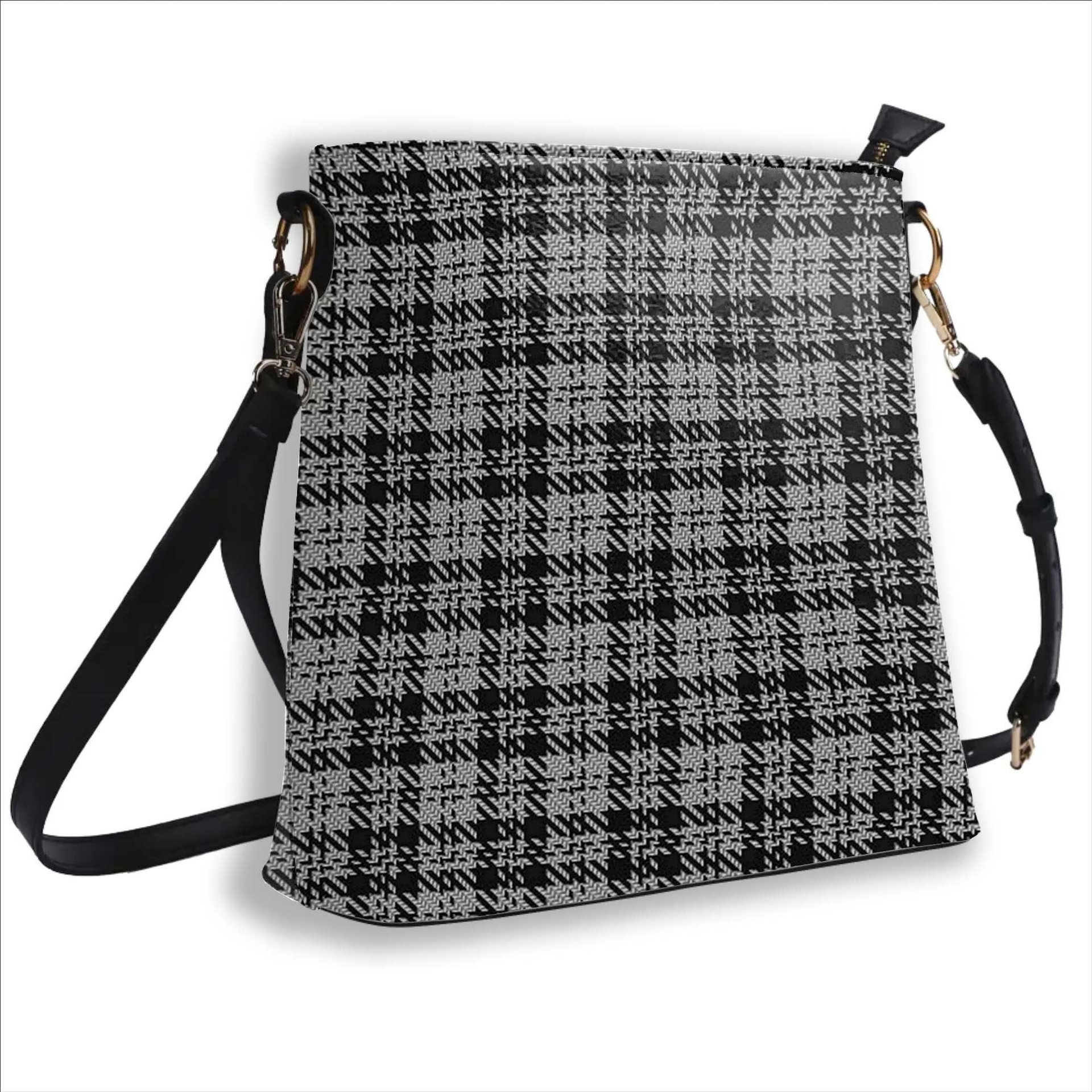 ScotsTee Shop Scottish Scott Abbreviated Tartan Bucket Bag Ladies Shoulder Bag Midi