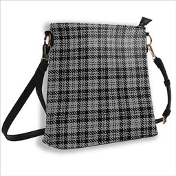 ScotsTee Shop Scottish Scott Abbreviated Tartan Bucket Bag Ladies Shoulder Bag Midi