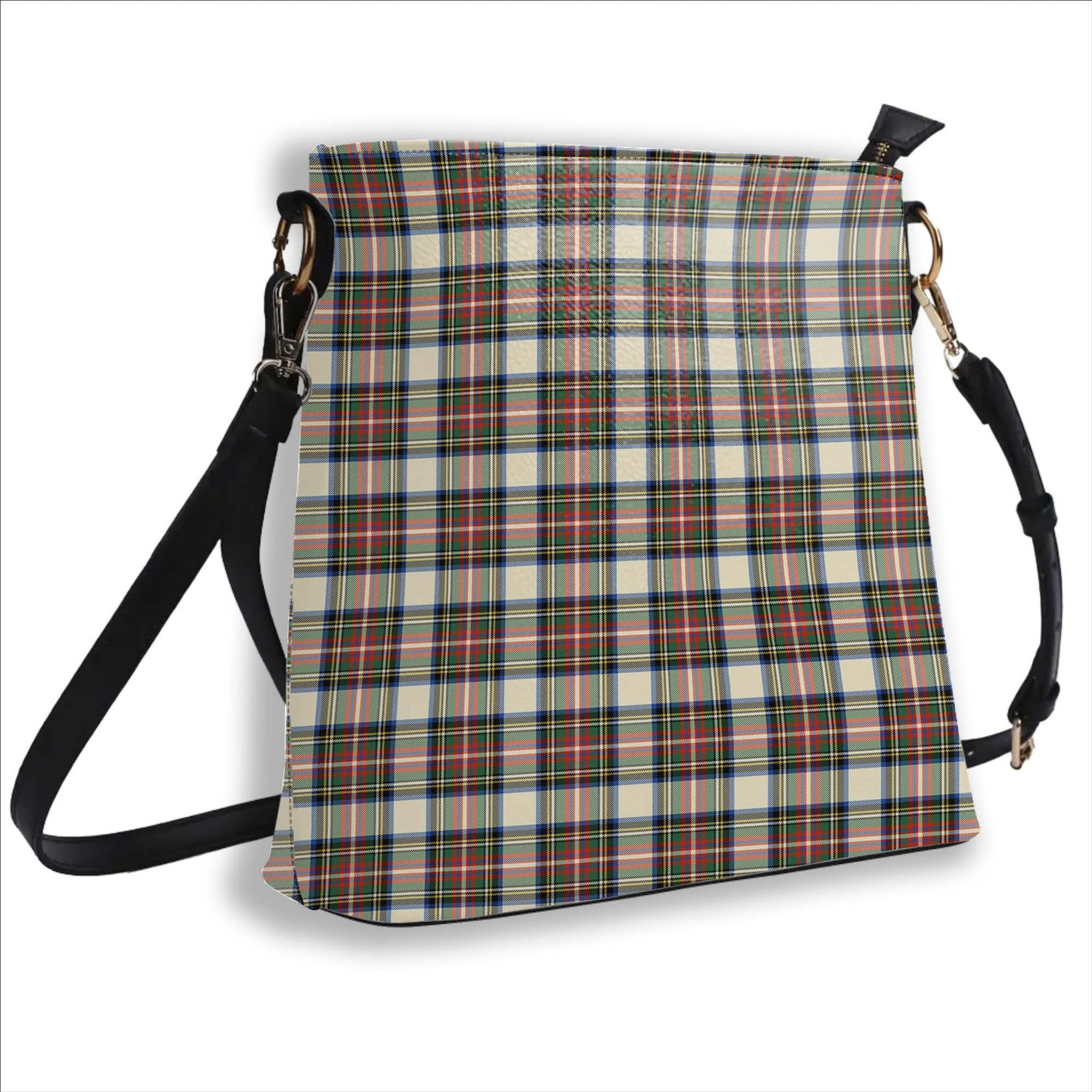 ScotsTee Shop Scottish Stewart Dress Ancient SC Tartan Bucket Bag Ladies Shoulder Bag Midi