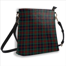 ScotsTee Shop Scottish MacDuff Hunting Modern Tartan Bucket Bag Ladies Shoulder Bag Midi