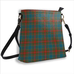 ScotsTee Shop Scottish McBeth Ancient Tartan Bucket Bag Ladies Shoulder Bag Midi