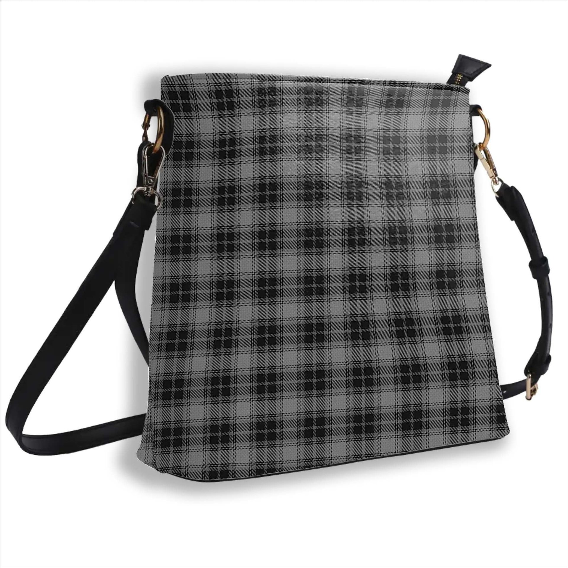 ScotsTee Shop Scottish O'Sullivan-Beare Tartan Bucket Bag Ladies Shoulder Bag Midi