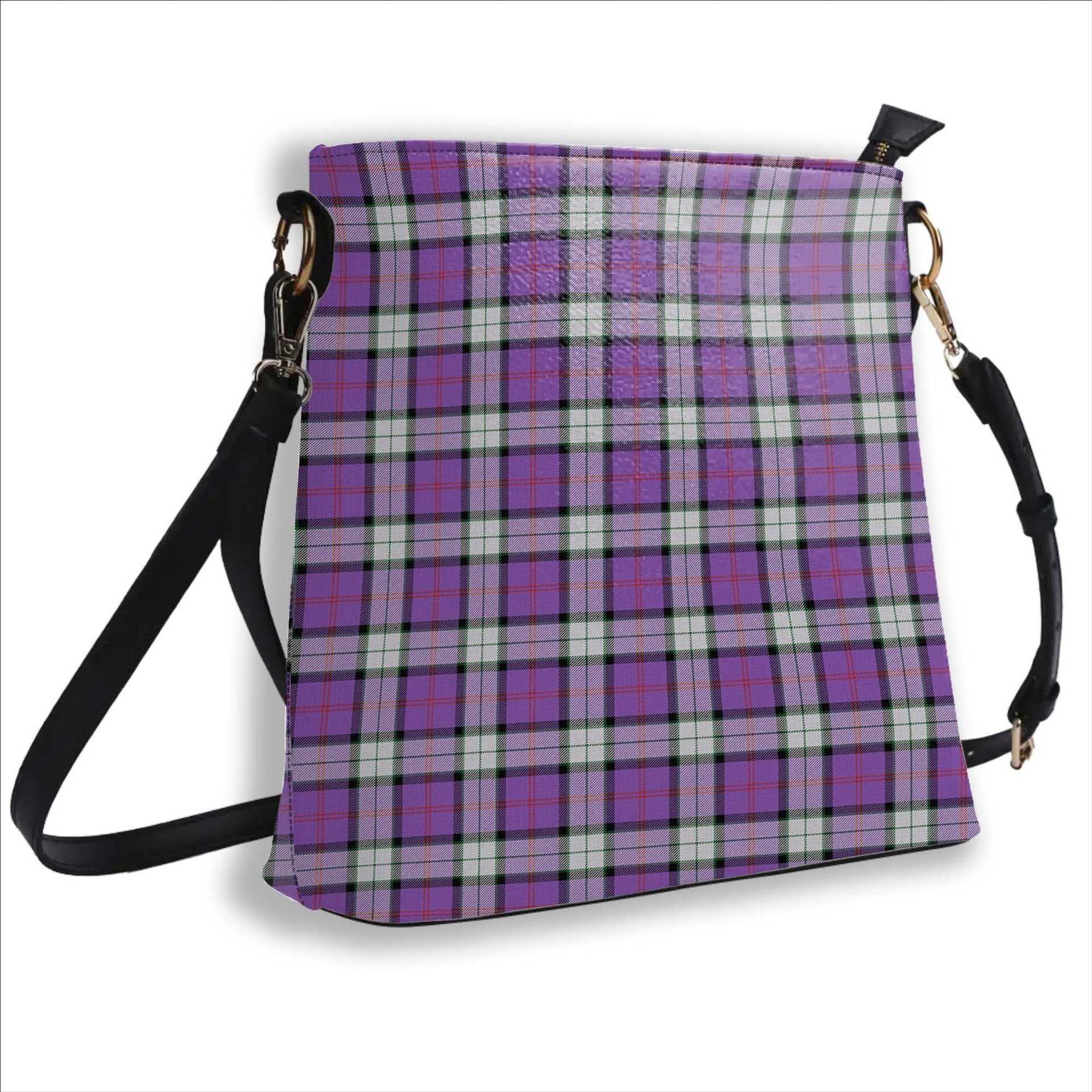 ScotsTee Shop Scottish Sinclair Dress (Dance) Ancient Clan Tartan Bucket Bag Ladies Shoulder Bag Midi