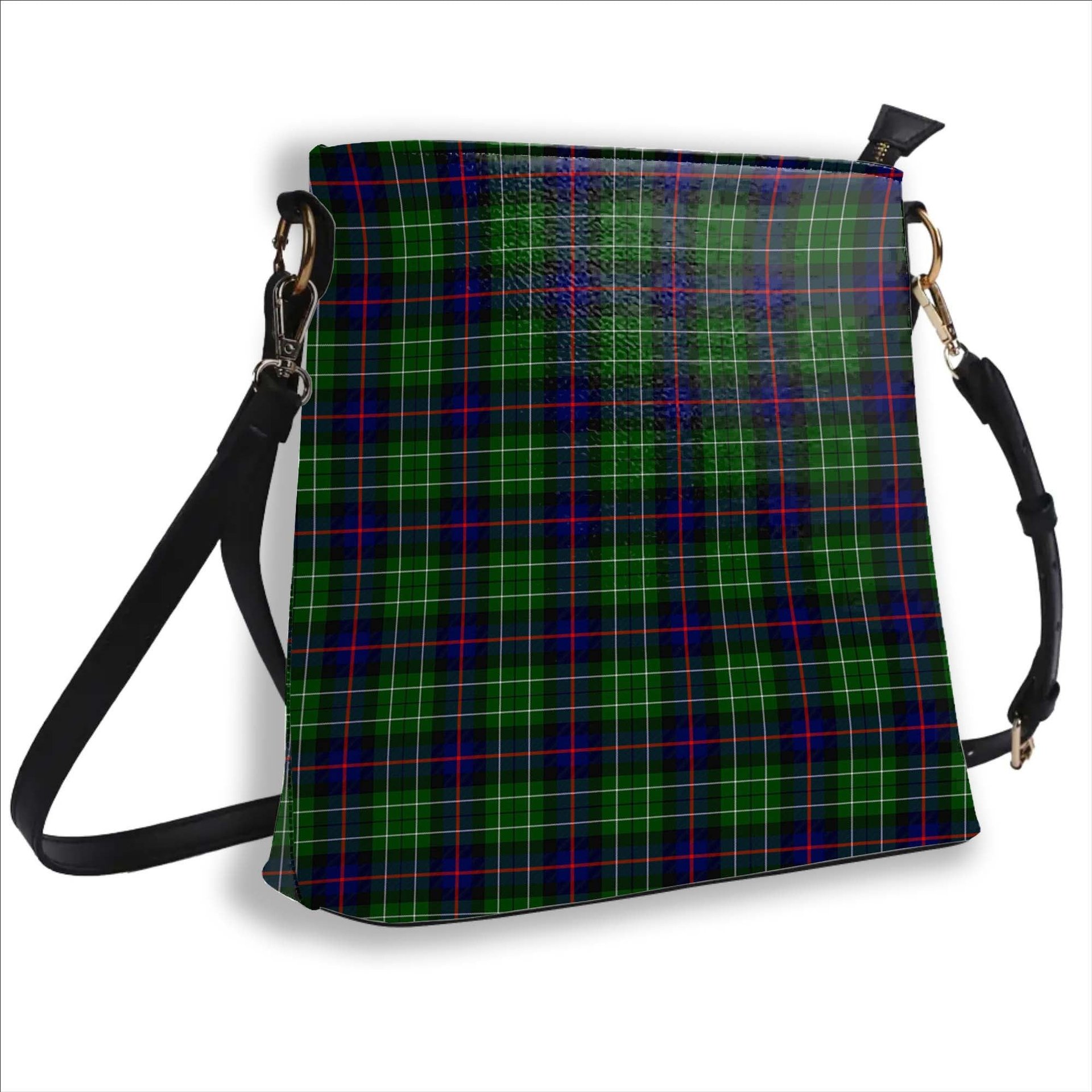ScotsTee Shop Scottish Leslie Hunting SC Tartan Bucket Bag Ladies Shoulder Bag Midi