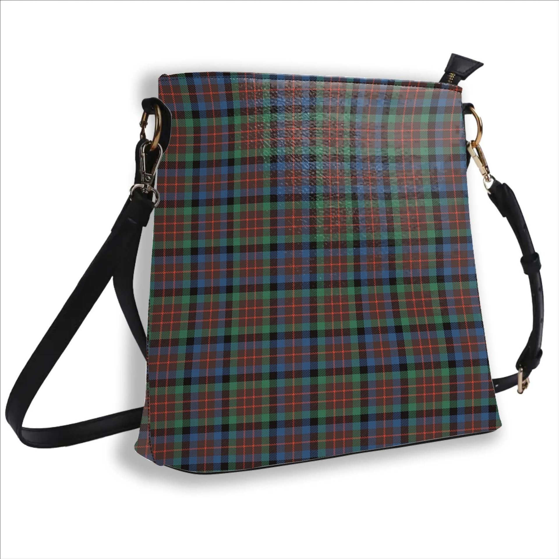 ScotsTee Shop Scottish MacDuff Hunting Ancient SC Tartan Bucket Bag Ladies Shoulder Bag Midi